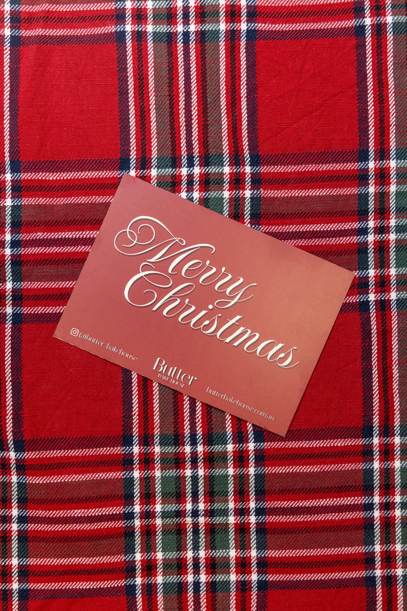 Personalised Merry Christmas Card
