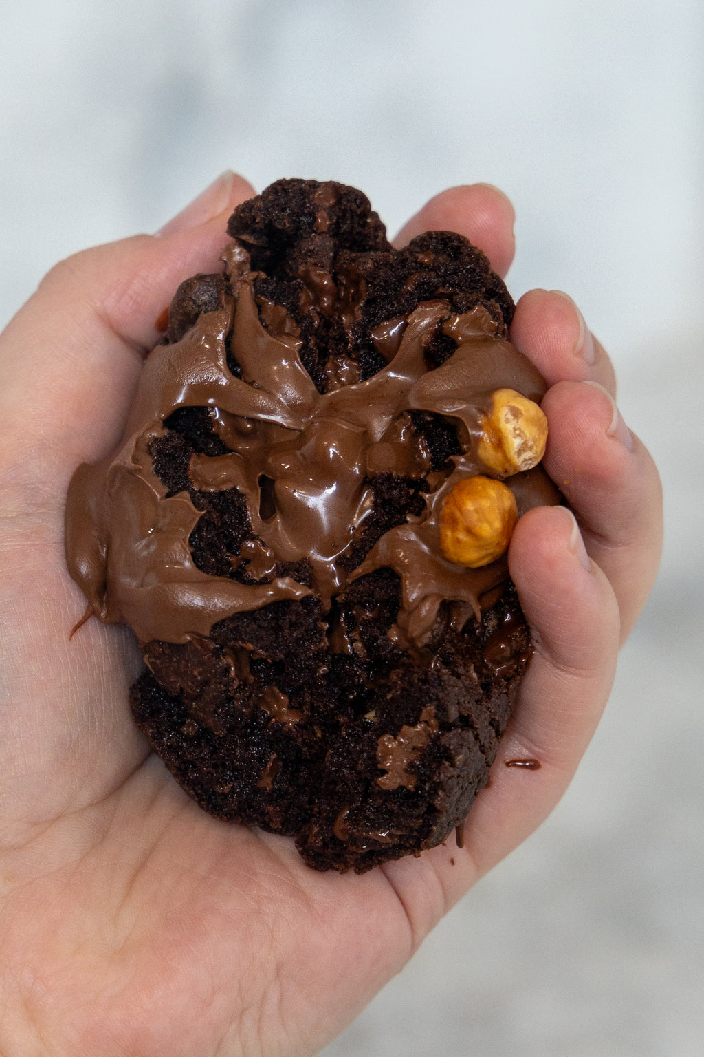 Chocolate Hazelnut Nutella Cookie